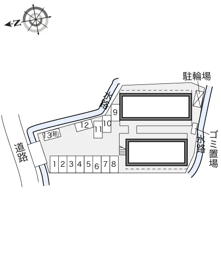 富士市中島 月極駐車場